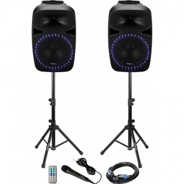 Ibiza sound pkg15a set geluidset met usbsd speler bluetooth 0