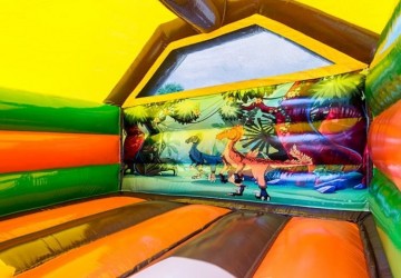 Slide combo dino springkussen 5